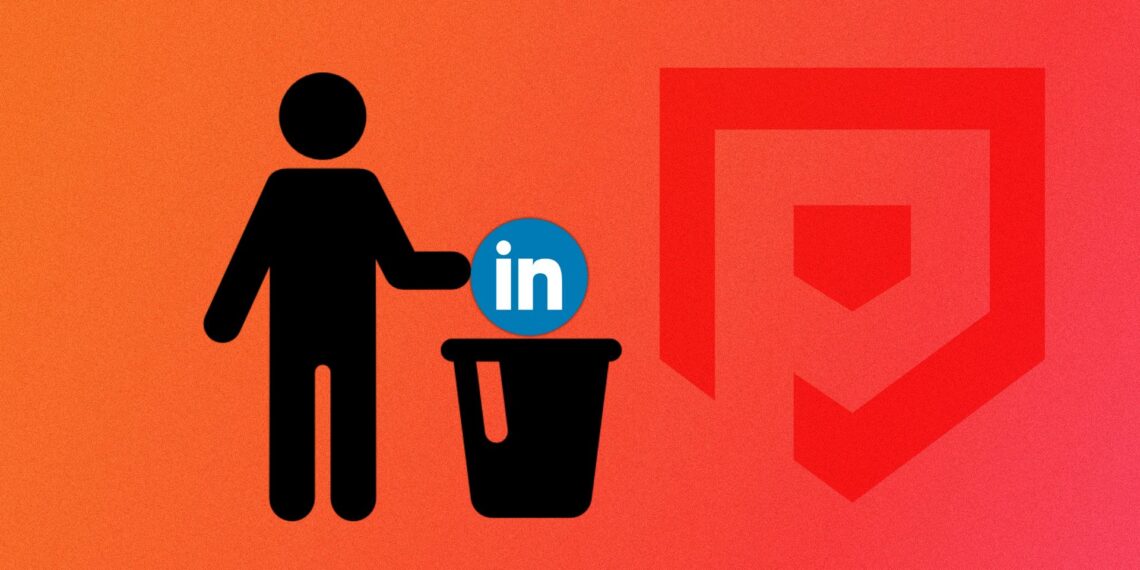 The way to delete LinkedIn accounts