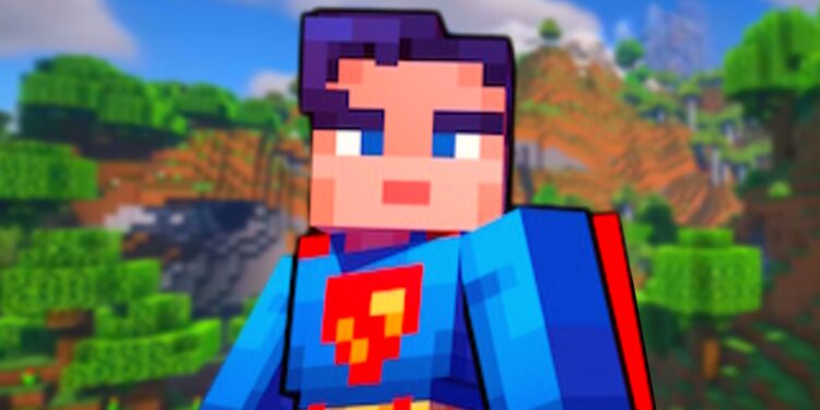 Minecraft is giving for free a pack of 5 Superman themed skins at no cost