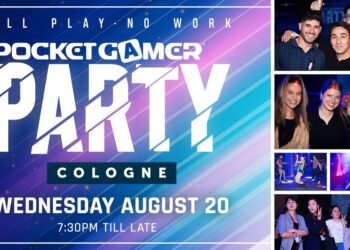 Mingle with business pros on the Pocket Gamer Birthday celebration throughout Gamescom