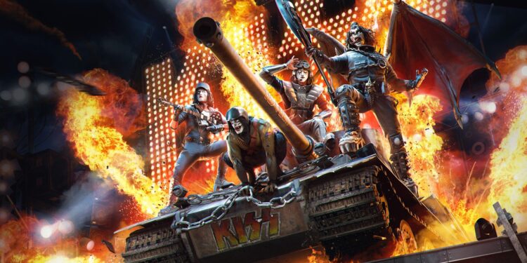 Kiss takes the level in International of Tanks’ Steel Fest – PlayStation.Weblog