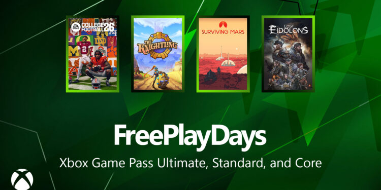 Unfastened Play Days – EA Sports activities School Soccer 26, Surviving Mars, The Knightling and Misplaced Eidolons