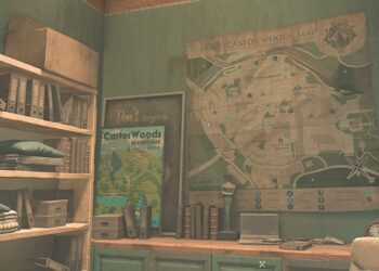 Death Mild The Beast map and all attractions