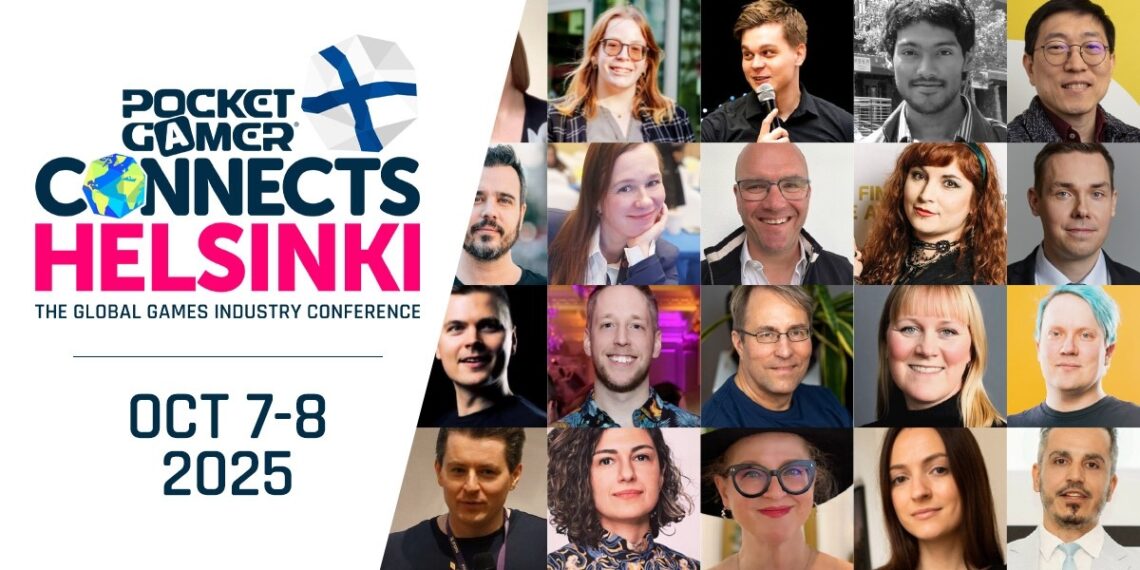 Pocket Gamer Connects Helsinki 2025 knowledgeable audio system printed