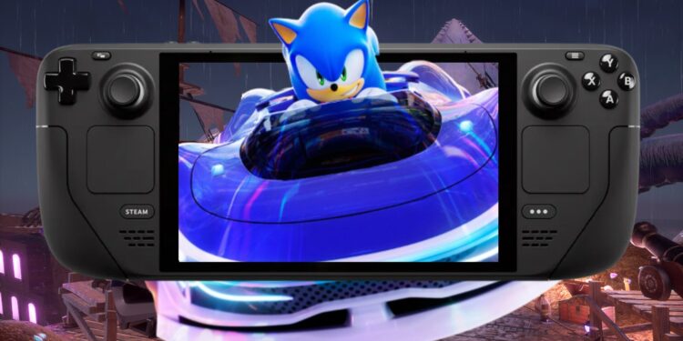 You want to get Sonic Racing CrossWorlds to your Steak Deck for lower than $5