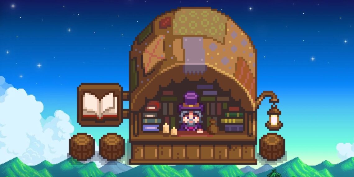 Stardew Valley bookseller information – location and books