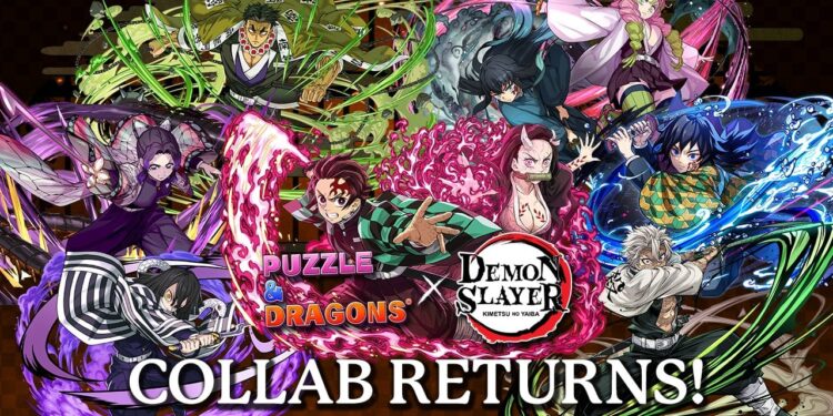 Kimetsu no Yaiba x Puzzle & Dragons Collab Returns with New Occasions