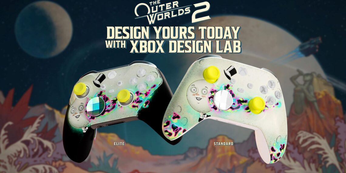 Get Able For An Motion-packed Journey With The Outer Worlds 2 Xbox Design Lab Controllers
