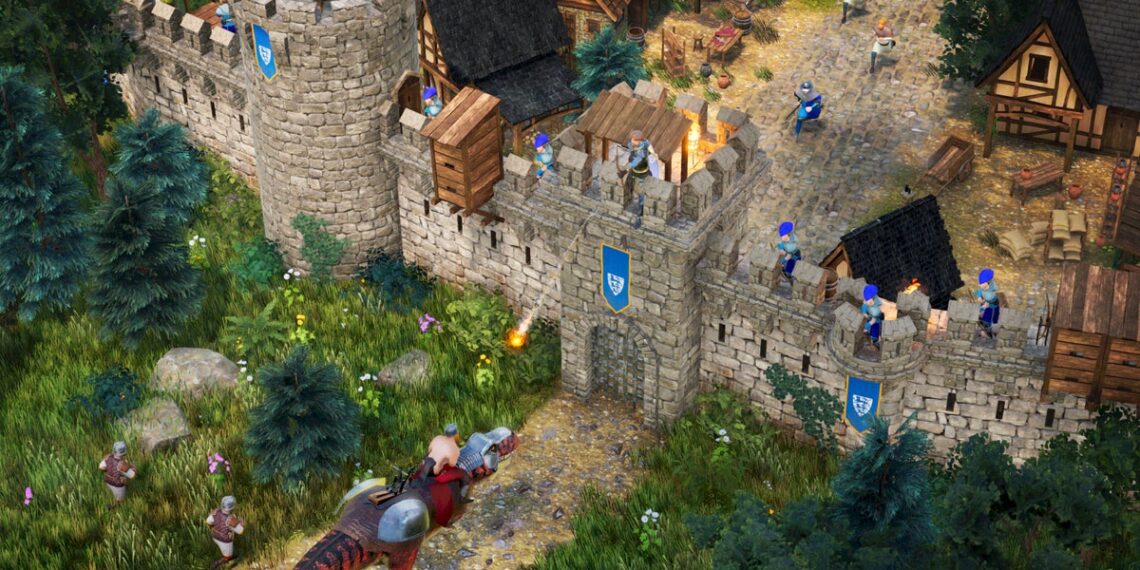 Medieval dinostrategic war will quickly be unleashed, as a Dinolords closed alpha roars into existence this month