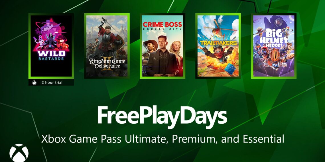 Unfastened Play Days – Kingdom Come: Deliverance II, Wild Bastards, Crime Boss: Rockay Town, Trailmakers and Large Helmet Heroes