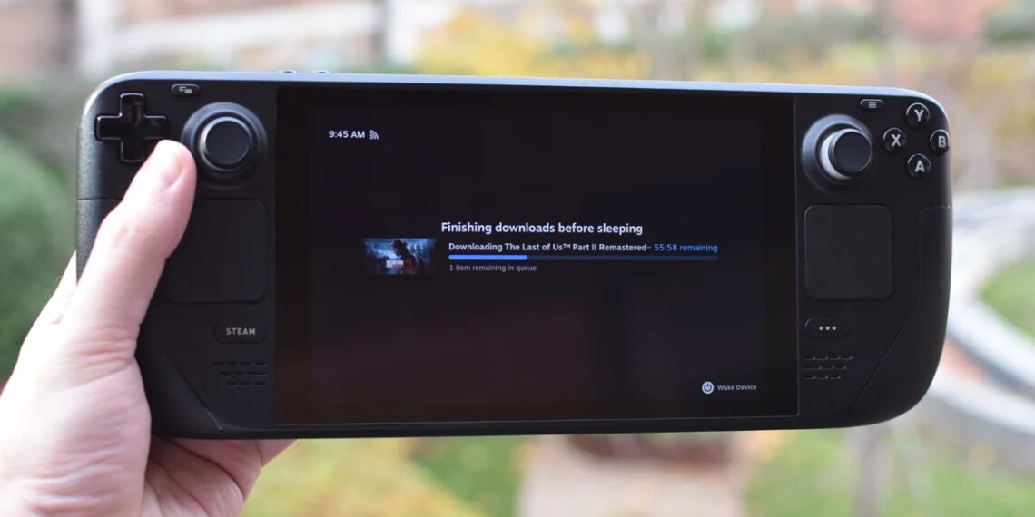 The Steam Deck now permits you to do low-power, screen-off downloads, in spite of everything
