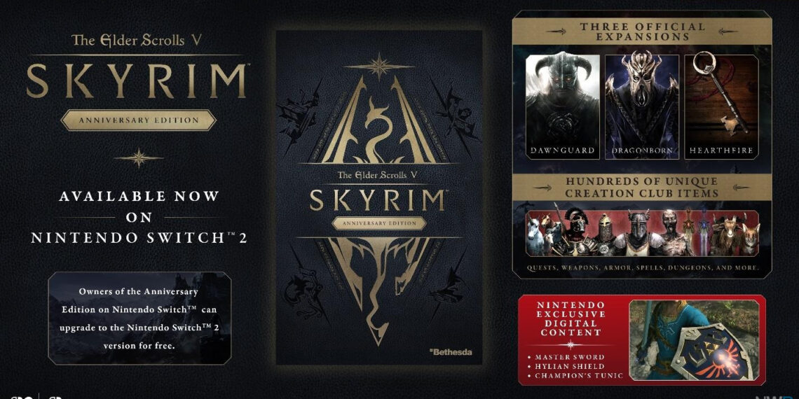 Skyrim Provides Some other Platform As Anniversary Version Now To be had On Transfer 2 – Information