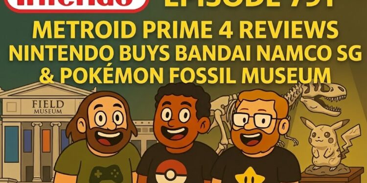 Metroid Top 4 Assessment Roundup, Bandai Namco Buyout & Pokémon Fossil Show off – Infendo Radio Ep. 791