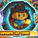 Bloons TD 6 Drops Replace 52.0 and DLC Frontier Legends with an Fully New Paragon