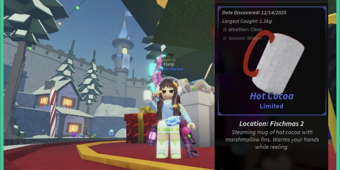 Learn how to Catch Fisch Sizzling Cocoa – Personal tastes and Location – Gamezebo