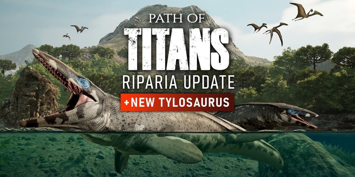 Dinosaur MMO Survival Sport Trail of Titans Drops a New Replace Riparia