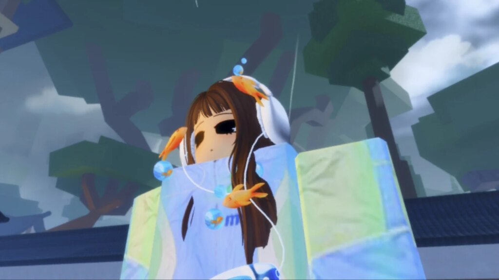 Feature image for our Jujutsu Zero Weapons Tier List showing a close-up of a character in a forest.