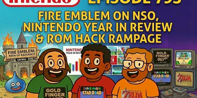 Hearth Logo Hits NSO, Nintendo Yr in Assessment, & ROM Hack Mania – Infendo Radio Ep. 795