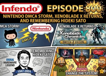 Nintendo hits GitHub with emulator DMCAs, Xenoblade X will get a Transfer 2 version, and we bear in mind Sega legend Hideki Sato.