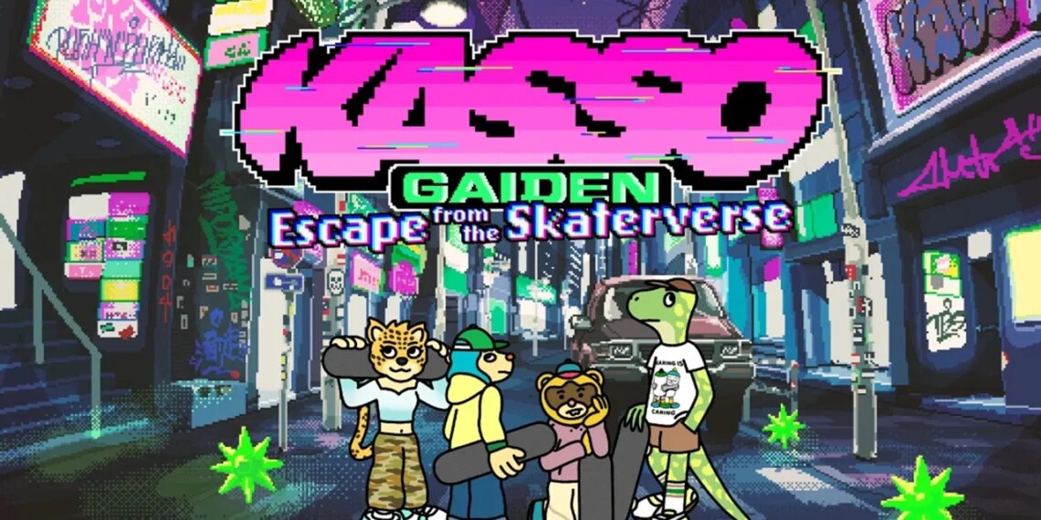 Jap Gameshow KASSO Will get an Unending Runner KASSO GAIDEN: Break out from the Skaterverse