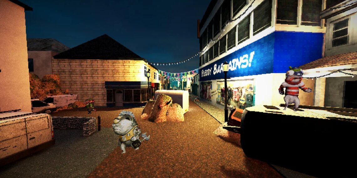 Cornwall is overrun with mutant fish other people and you’re a fisherman with a nailgun within the boomer shooter BRINE