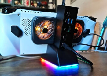 JSAUX 7-in-1 RGB Cooling Docking Station overview