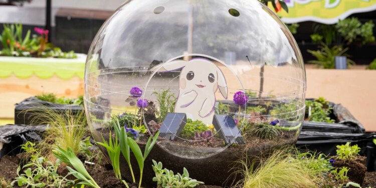A Beautiful Little Pokémon-Themed Lawn Has Opened Up In London, UK