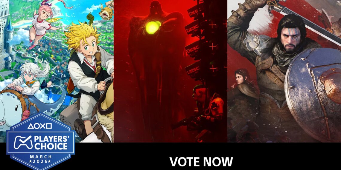 Vote for March 2026’s absolute best new recreation – PlayStation.Weblog
