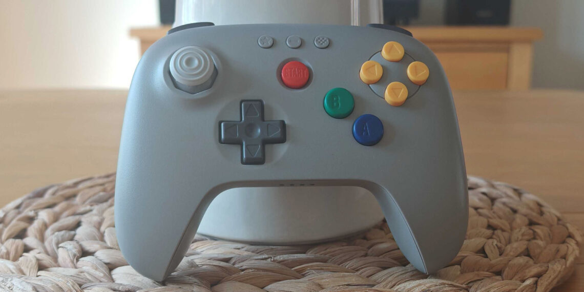 8BitDo 64 Bluetooth Controller overview