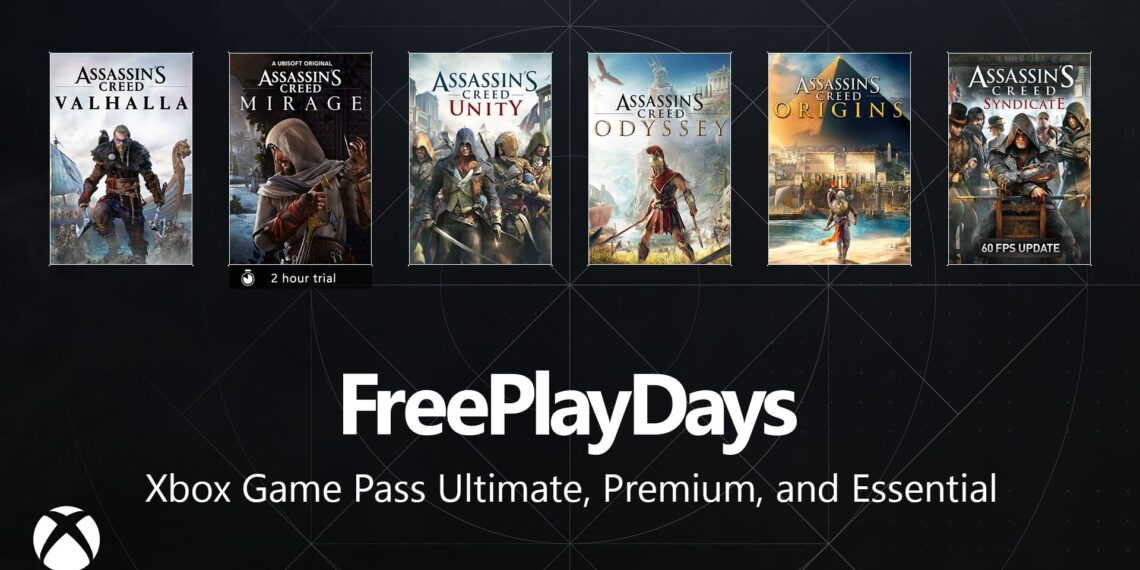 Unfastened Play Days – Murderer’s Creed Takeover 2026