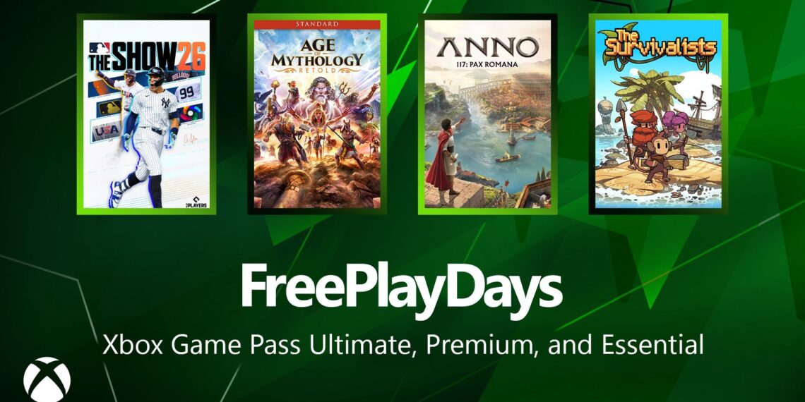 Unfastened Play Days – MLB The Display 26, Anno 117: Pax Romana, The Survivalists and Age of Mythology: Retold