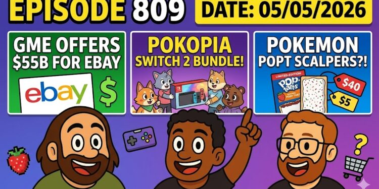 GameStop Buys eBay?, Pokopia Transfer 2 Package & Pokemon Pop-Tart Scalpers – Infendo Radio 809
