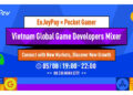 EnJoyPay and Pocketgamer announce world recreation developer mixer in Ho Chi Minh Town