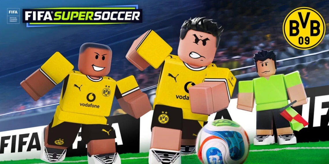 Gamefam groups up with Borussia Dortmund for FIFA Tremendous Football on Roblox