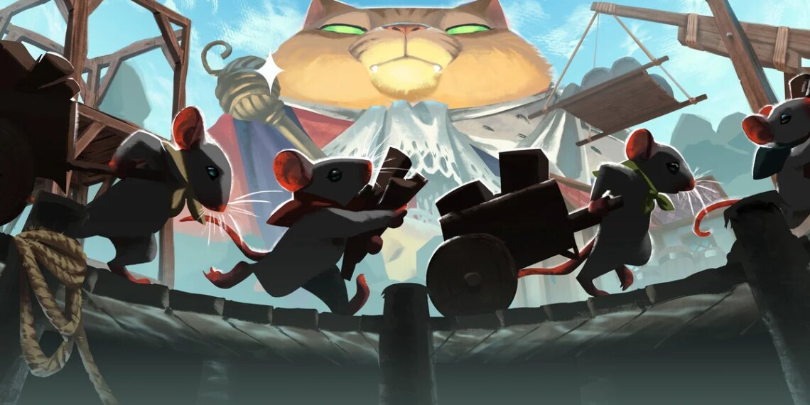 Battle is coming to Whiskerwood: town builder’s subsequent patch brings send development, naval battle, and island defences